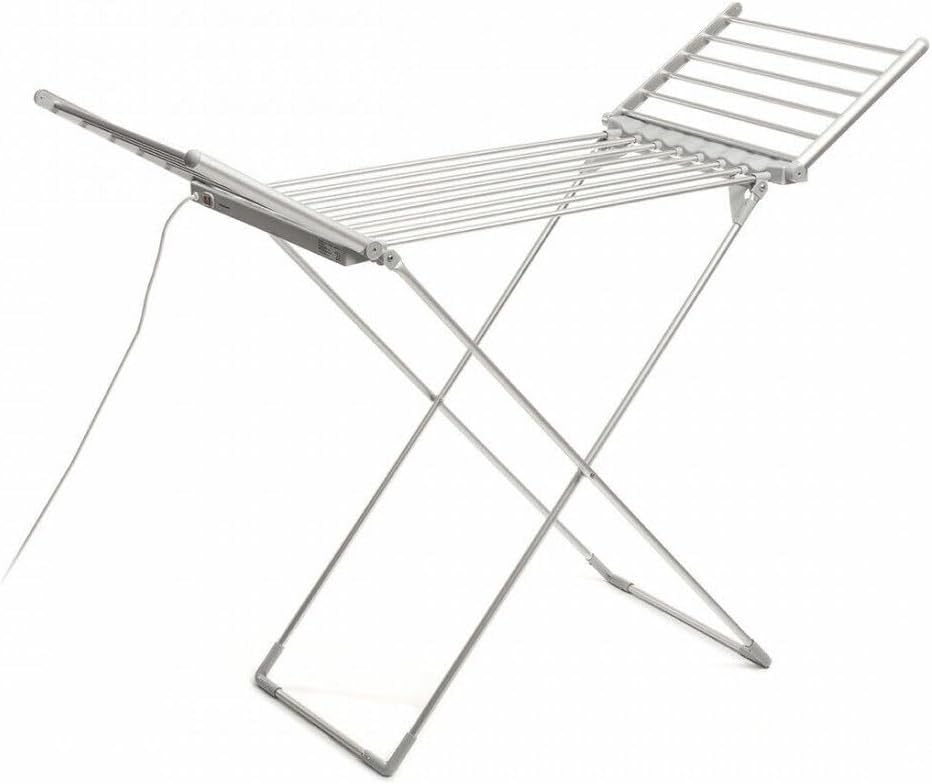 45-55℃ Sèche-Linge électrique, 50Hz/230W électrique Sèche-Linge Pliable, 18 Barres, étendoir à