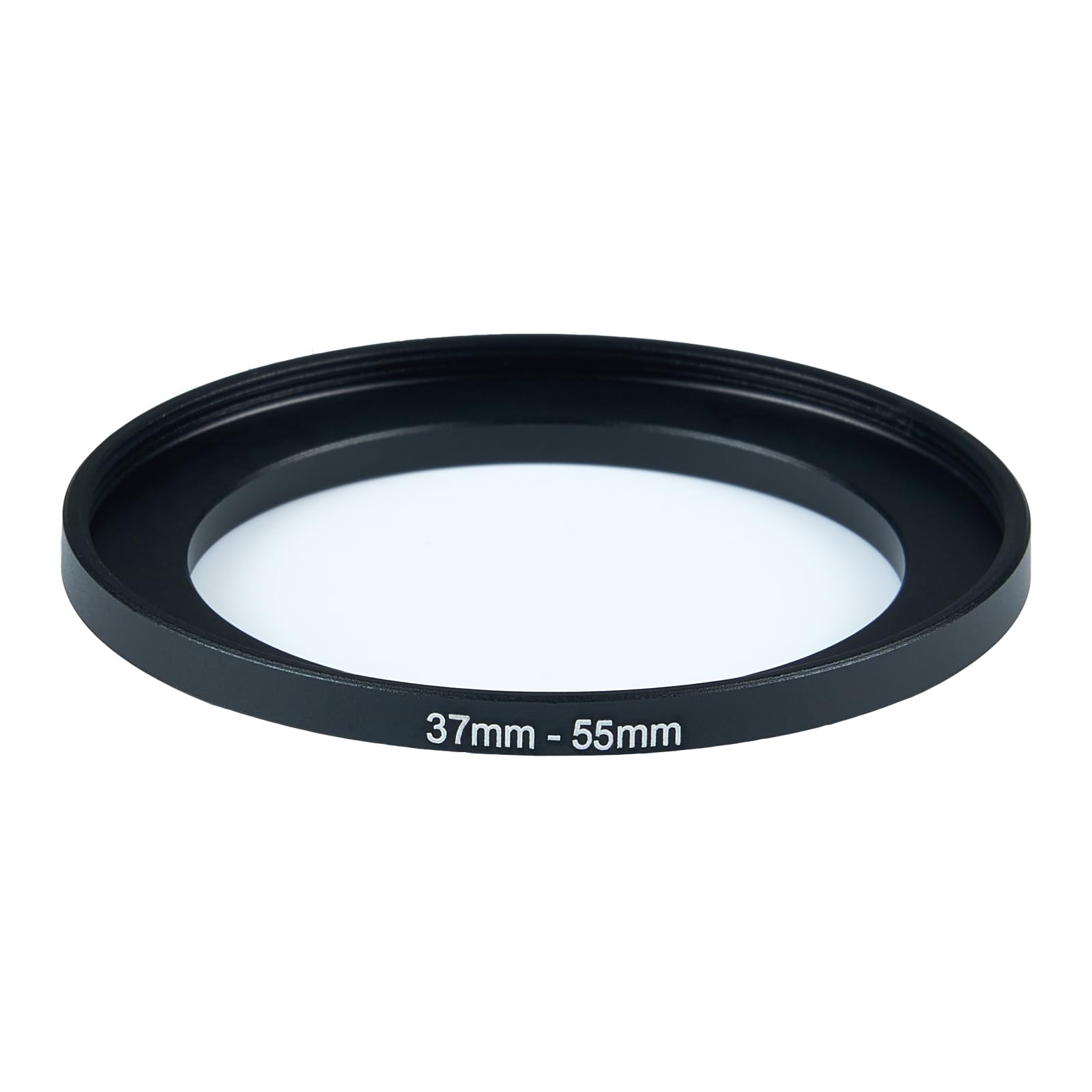 Adapter filtra 37-55 mm Step-Up Ring (2 sztuki), do wszystkich marek filtrów UV/ND/CPL, metalowy adapter filtra pierścieniowego do pierścieni Step-Up (37-55 mm)