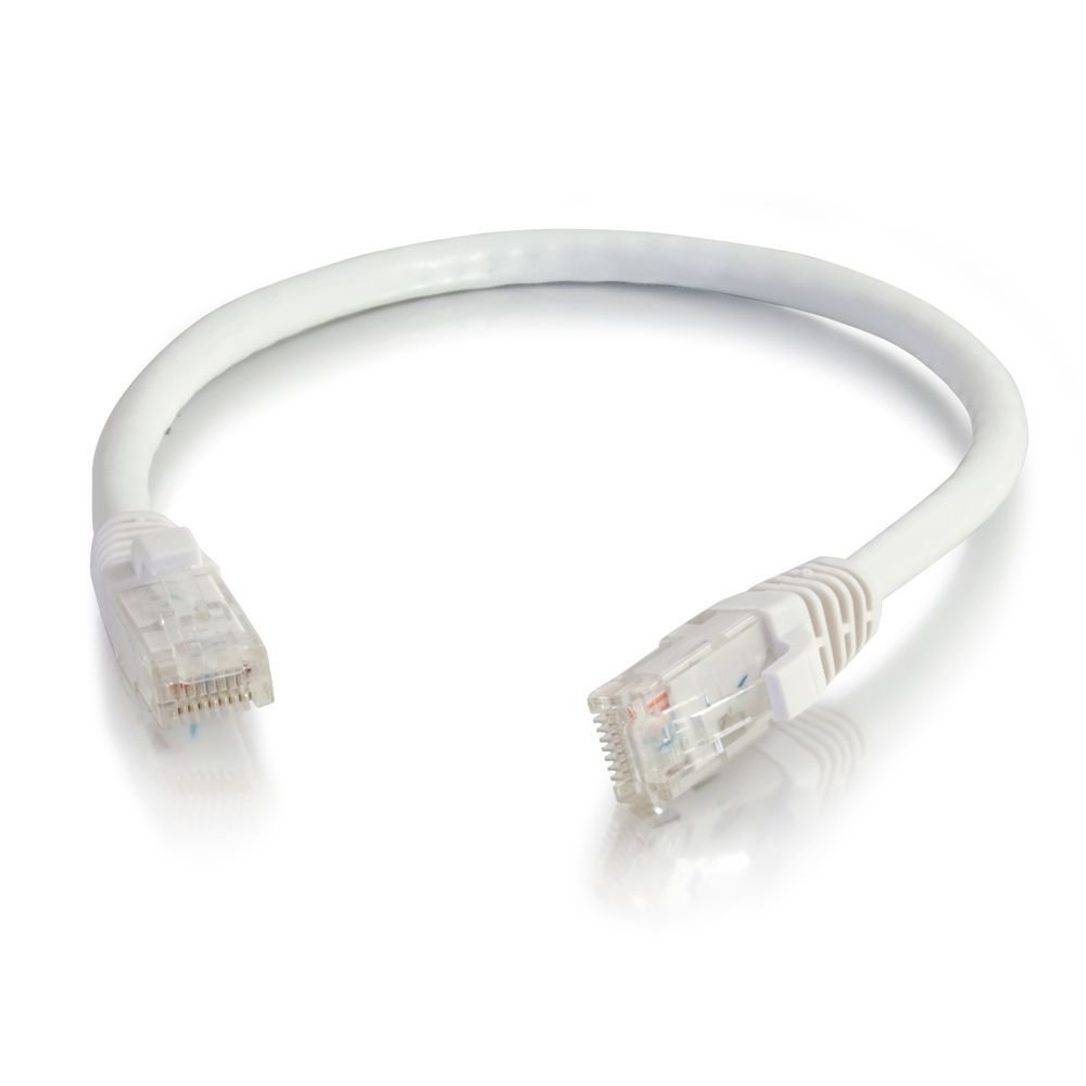 C2G/Cables to Go 7 ft Cat6 Snagless Patch Cabel White