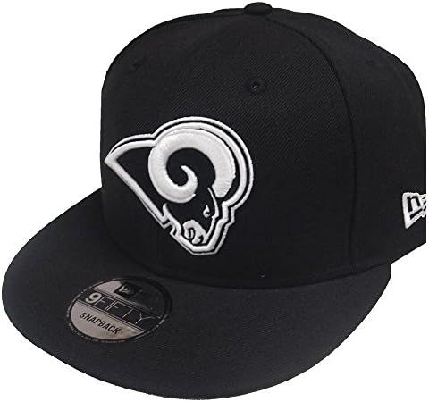 New Era Los Angeles Rams Black White 
