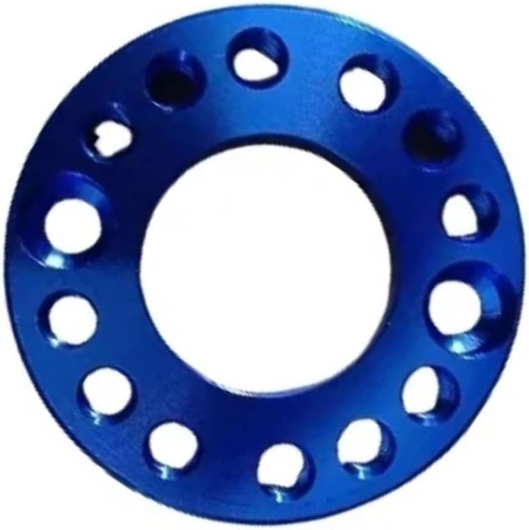 28/22mm Colorful CNC Carb Adjuster Carburetor Inlet Manifold Spinner Plate Adaptor Compatible with Pit Dirt Bikes Buggy Repair parts(Black 22mm)