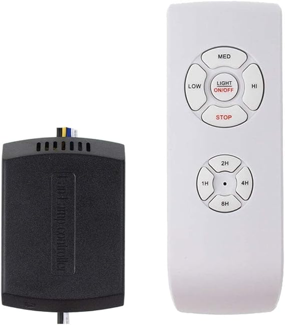 Ceiling Fan Remote Control Kit, Small Size Universal Ceiling Fans Light Remote, Speed, Light
