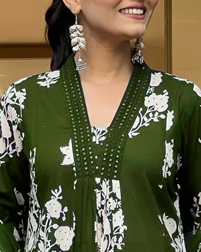 Toochki Salwar Suit With Dupatta For Women | Anarkali Salwar Suit With Dupatta For Women | Floral Printed With Embroidered Work Salwar Suits | Ethnic Wear Salwar Suit | Three Piece Kurta Set