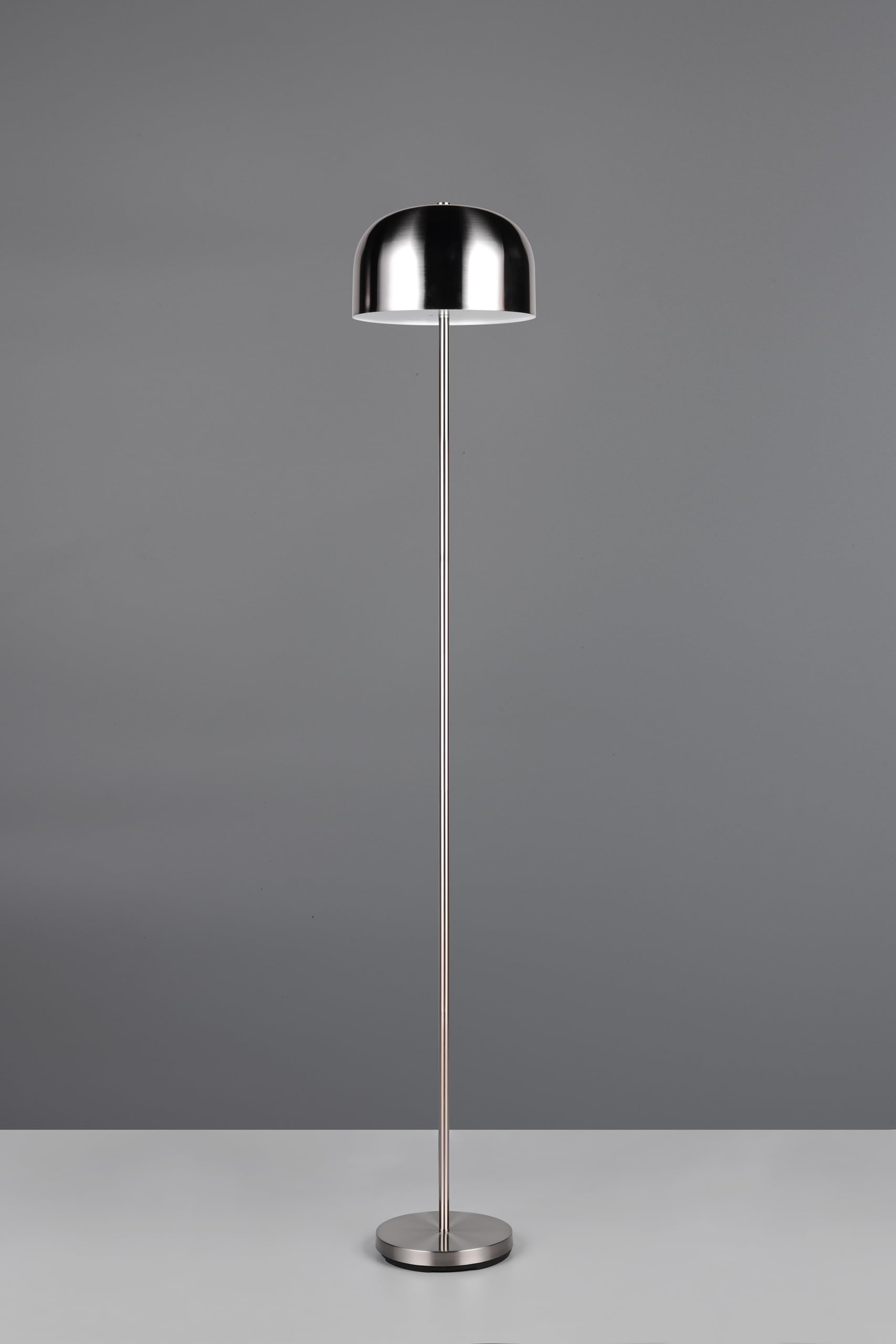 Reality Leuchten LED Akku Stehleuchte Jeff R49151107, Metall Nickel matt, inkl. 2.5 Watt LED