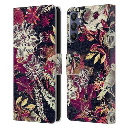 Funda de cuero tipo libro para Samsung Galaxy A15 que protege pantalla y tarjetas