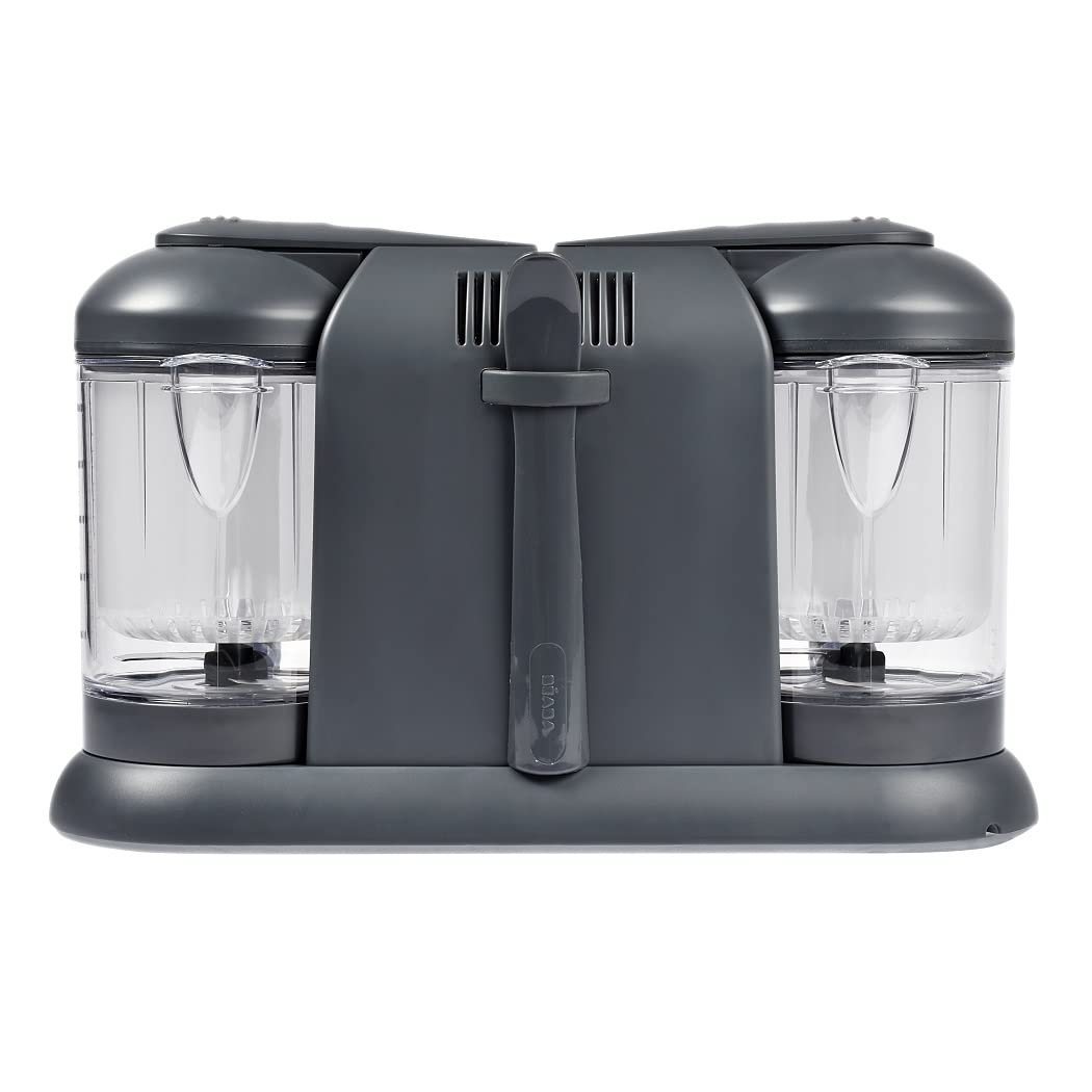 Beaba Babycook Duo 4 en 1 - Máquina de alimentos para bebés, procesador de alimentos para bebés, licuadora de alimentos para bebés, vaporizadora de alimentos para bebés, prepara alimentos frescos y