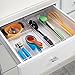 InterDesign Linus Kitchen Drawer Organizer for Silverware, Spatulas, Gadgets - 8