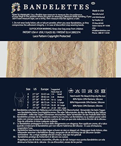 Image of Bandelettes Original Patented Elastic Anti-Chafing Thigh Bands