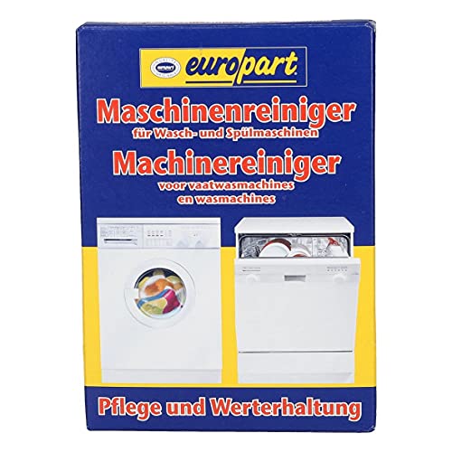 Europart Maschinenreiniger für Waschmaschine Spülmaschine Geschirrspüler...