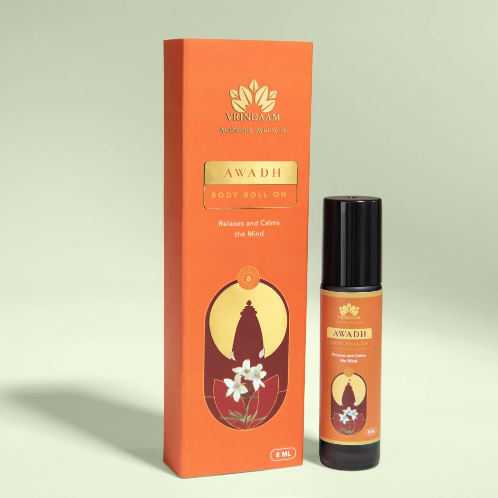 100% Natural Ayurvedic Body Mist With Exotic Fragrance For Daily Use & Romantic Evenings .Long Lasting Natural Aromatic Body Mist Spray- (Awadh Roll On, 8 Ml)-image-26