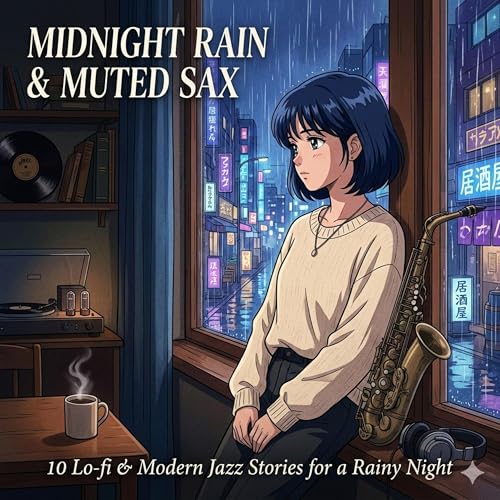 Play Midnight Rain & Muted Sax : 10 Lo-fi & Modern Jazz Stories for a ...