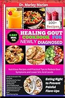 HEALING GOUT COOKBOOK FOR NEWLY DIAGNOSED: Eating Right to Prevent Painful Flare-Ups: Nutritious Recipes and Practical Tips to Reduce Gout Symptoms ... Levels (Wholesome Wonders Cookbook Series) B0D4R5M9XK Book Cover