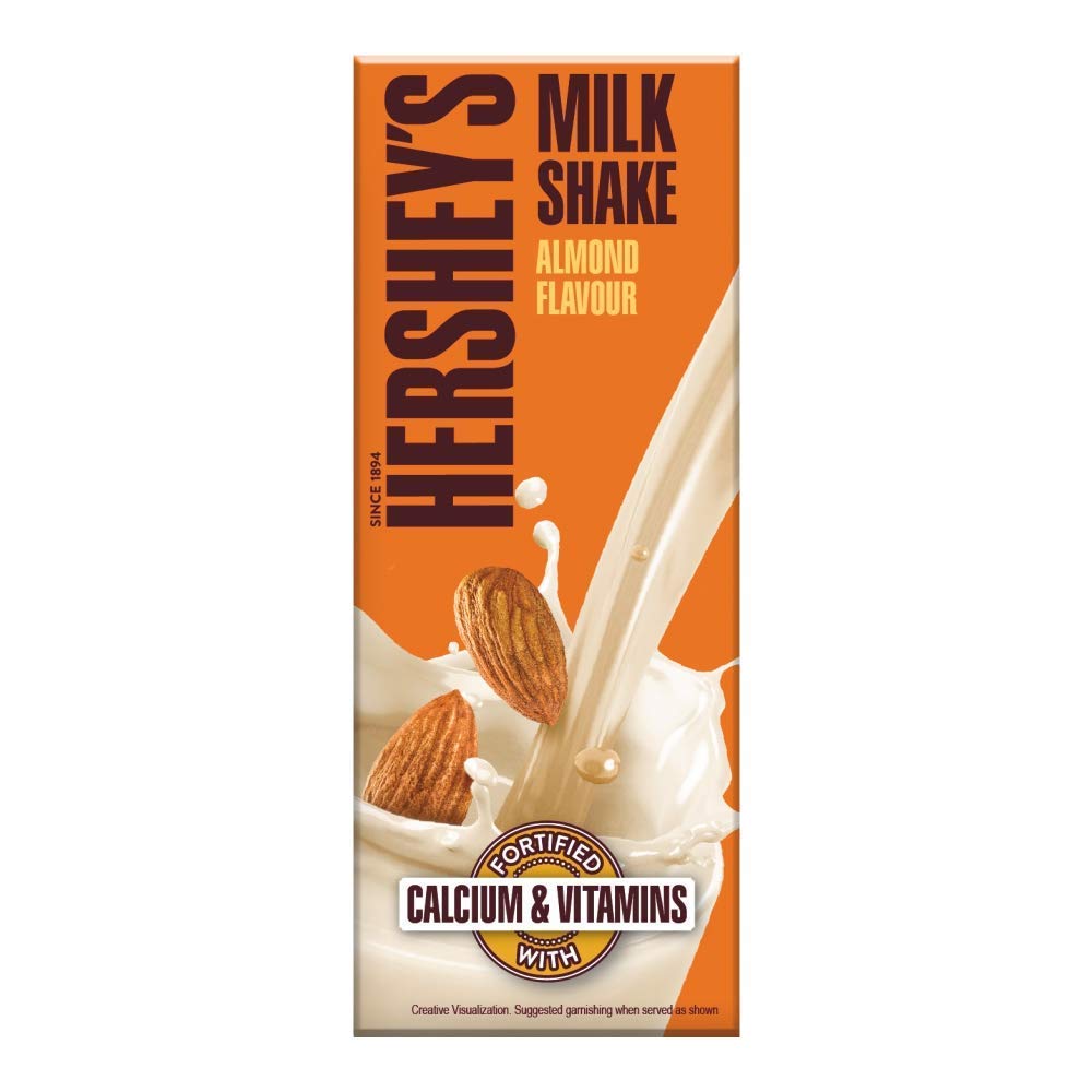 Hershey's Milkshake Almond, 200ml (Pack of 10)-picture-22