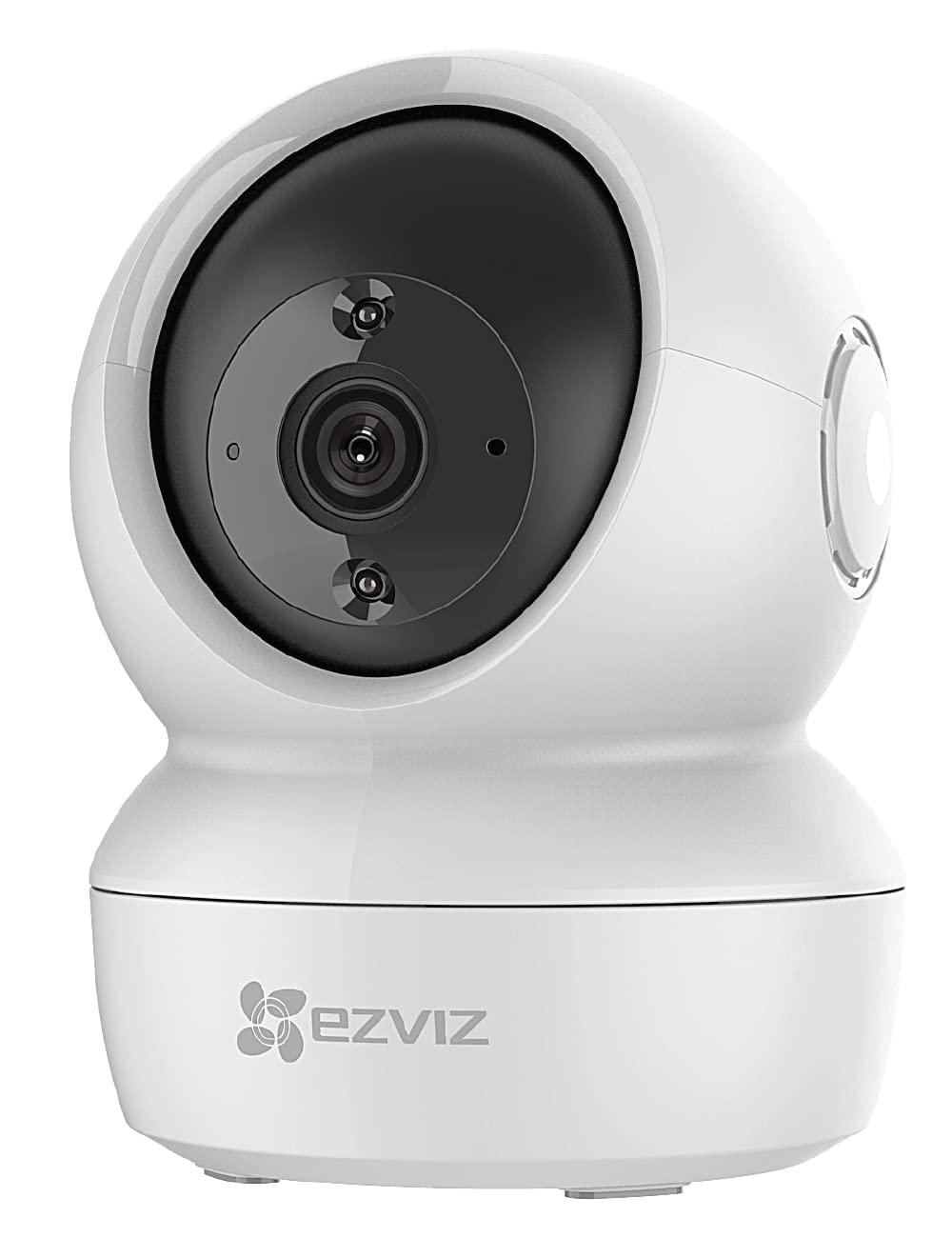 EZVIZ C6N, 1080p WiFi Smart Home Security Camera, White + Lexar Microsd 128GB
