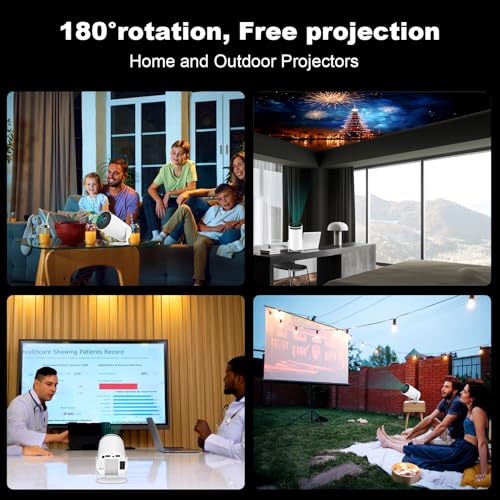ear&ear Mini Portable Projector HY300 PRO の商品画像 5
