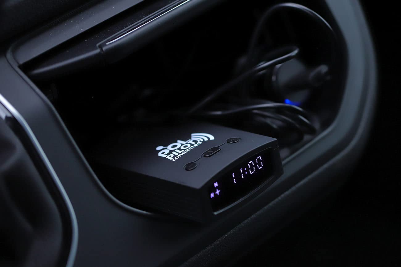POI Pilot Radarwarner: Connected GPS-Gefahren-Warner mit Integ. SIM-Karte für Live-Updates (Blitzerwarner, Connected Live Radarwarner, Navigationsgerät)