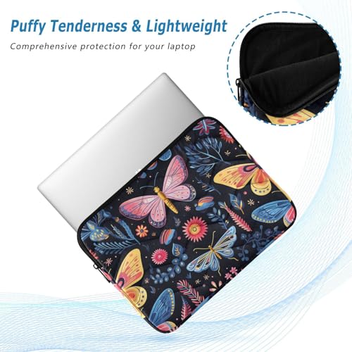 Funda para Laptop 13-14 pulgadas con Diseño de Mariposas miniatura 5