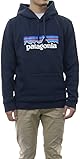 [パタゴニア] パーカー フーディー P-6ロゴ アップライザル フーディ ブラック メンズ 39622 BLK P-6 LOGO UPRISAL HOODY BLACK [並行輸入品]