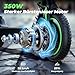 E-Scooter mit Straßenzulassung, 8,5 Zoll Elektroroller Max 30KM Reichweite, App, LED-Anzeige, E Roller bis 120kg Tragkraft, Faltbarer Elektroscooter Erwachsene für Pendlerverkehr