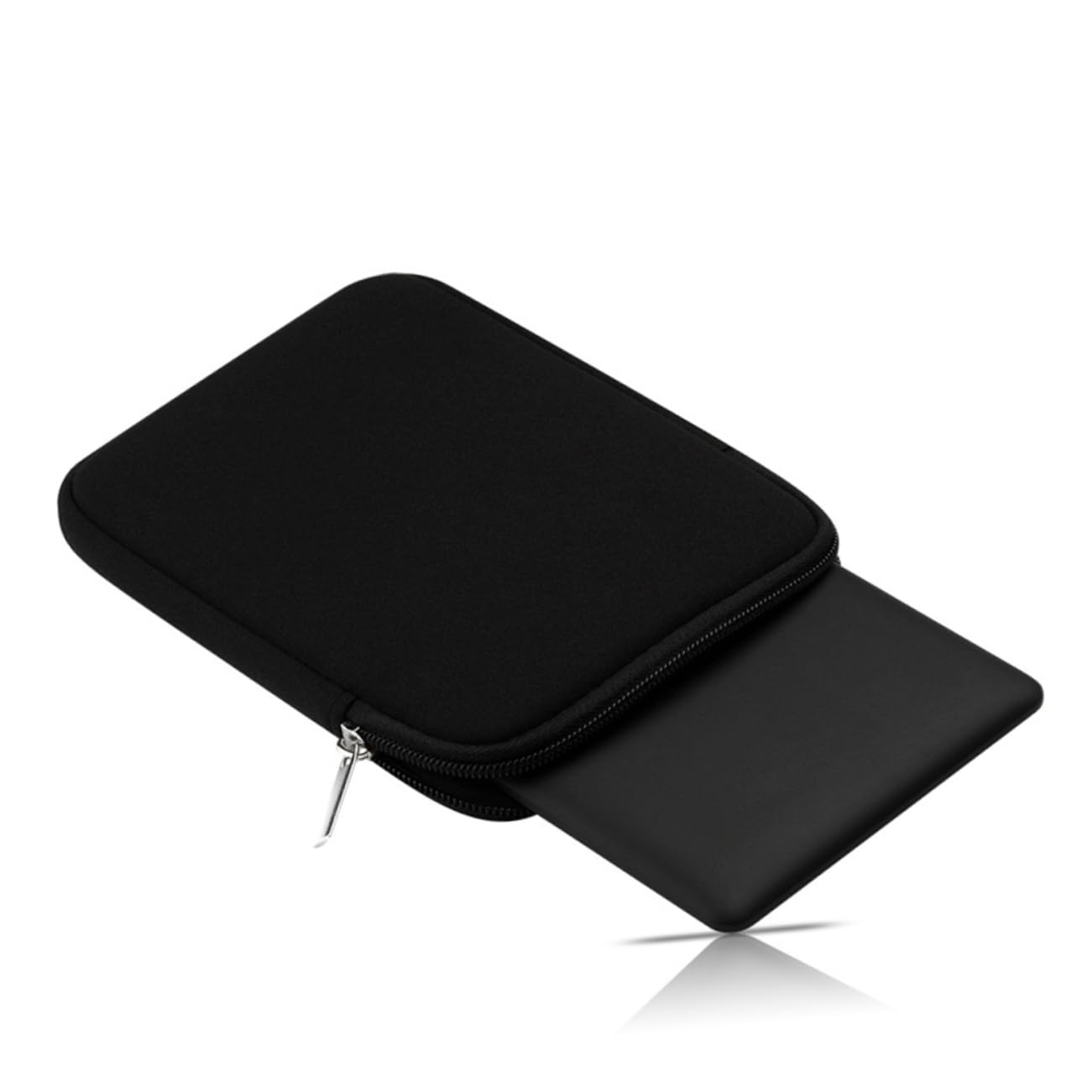 Tofficu Tablet Sleeve Case Cover for Protective Pouch Bag Black Breathable Interior Zipper Closure Stylish Design for Travel and Business