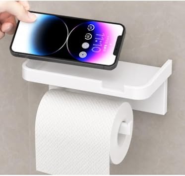 Tuvalet Ka d  Ask l  - Rafl  ve Yap kanl  - Matkaps z Banyo Aksesuar