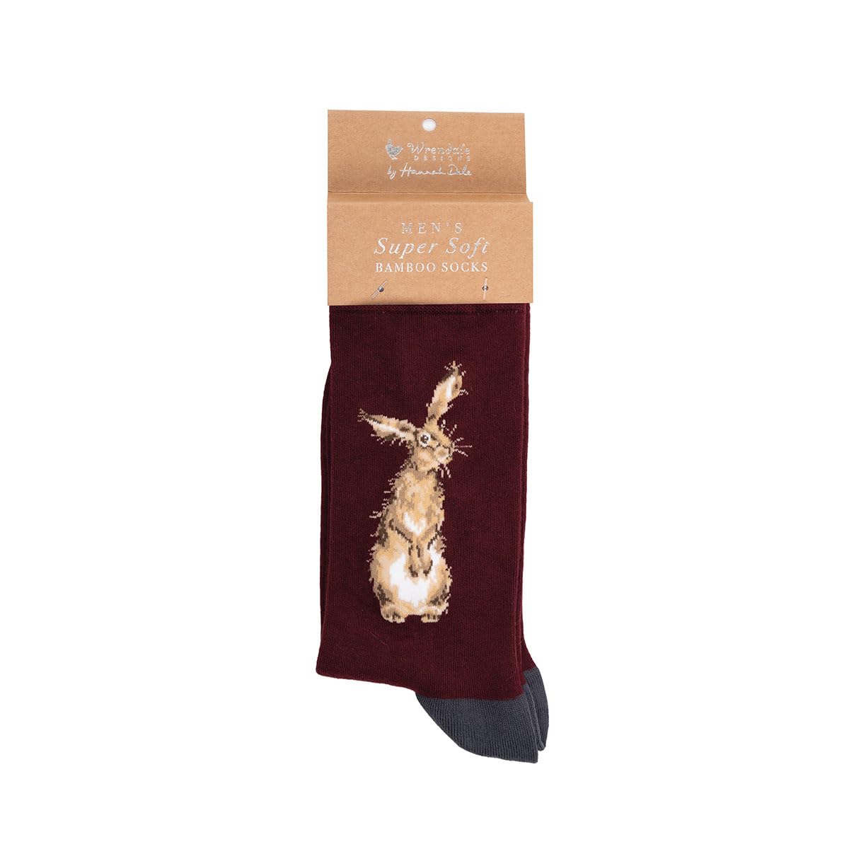 Wrendale Designs by Hannah Dale - 'The Hare' Men's Socks