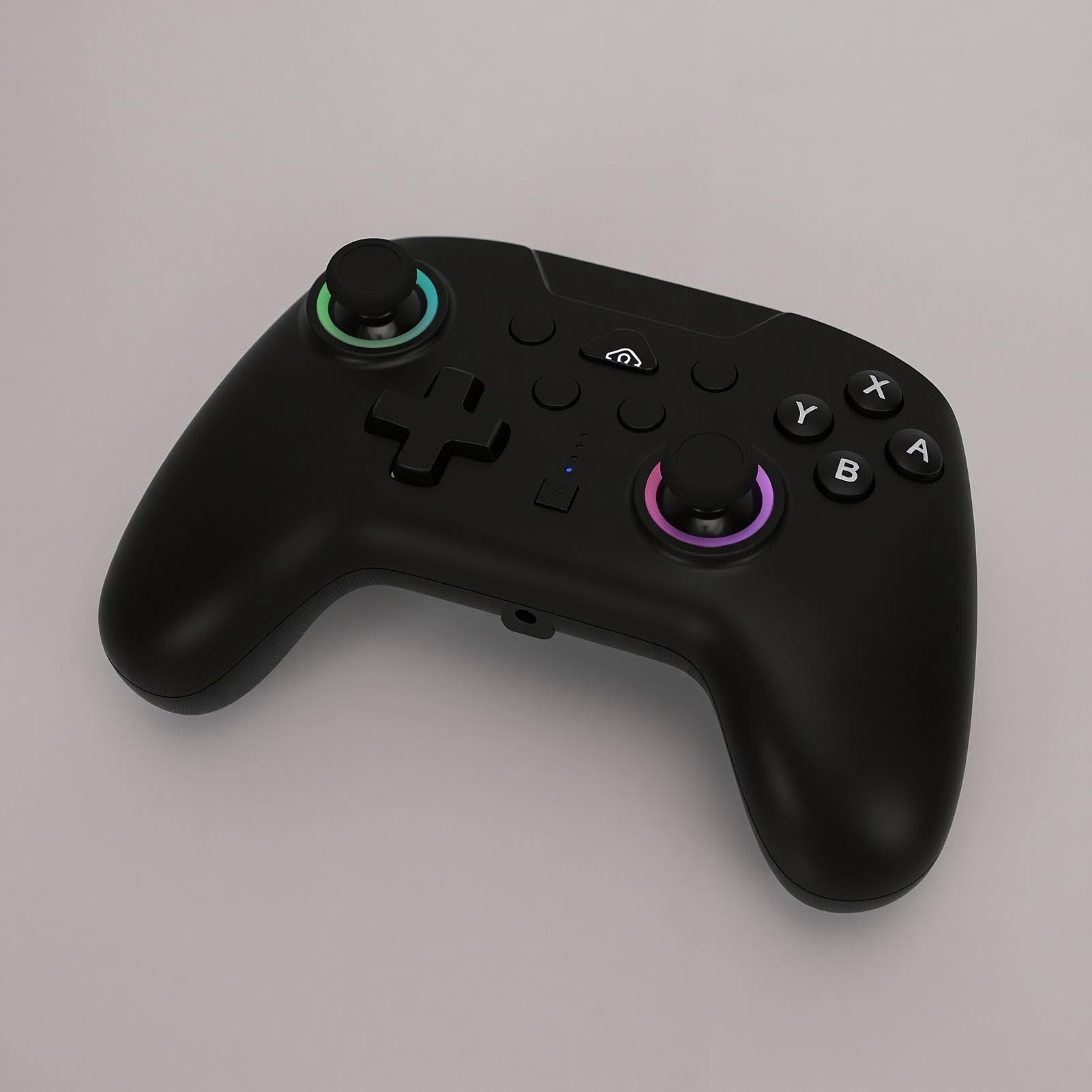 Controller di Gioco con Funzione Programmabile e Illuminazione RGB per 2 e Steam Multipiattaforma