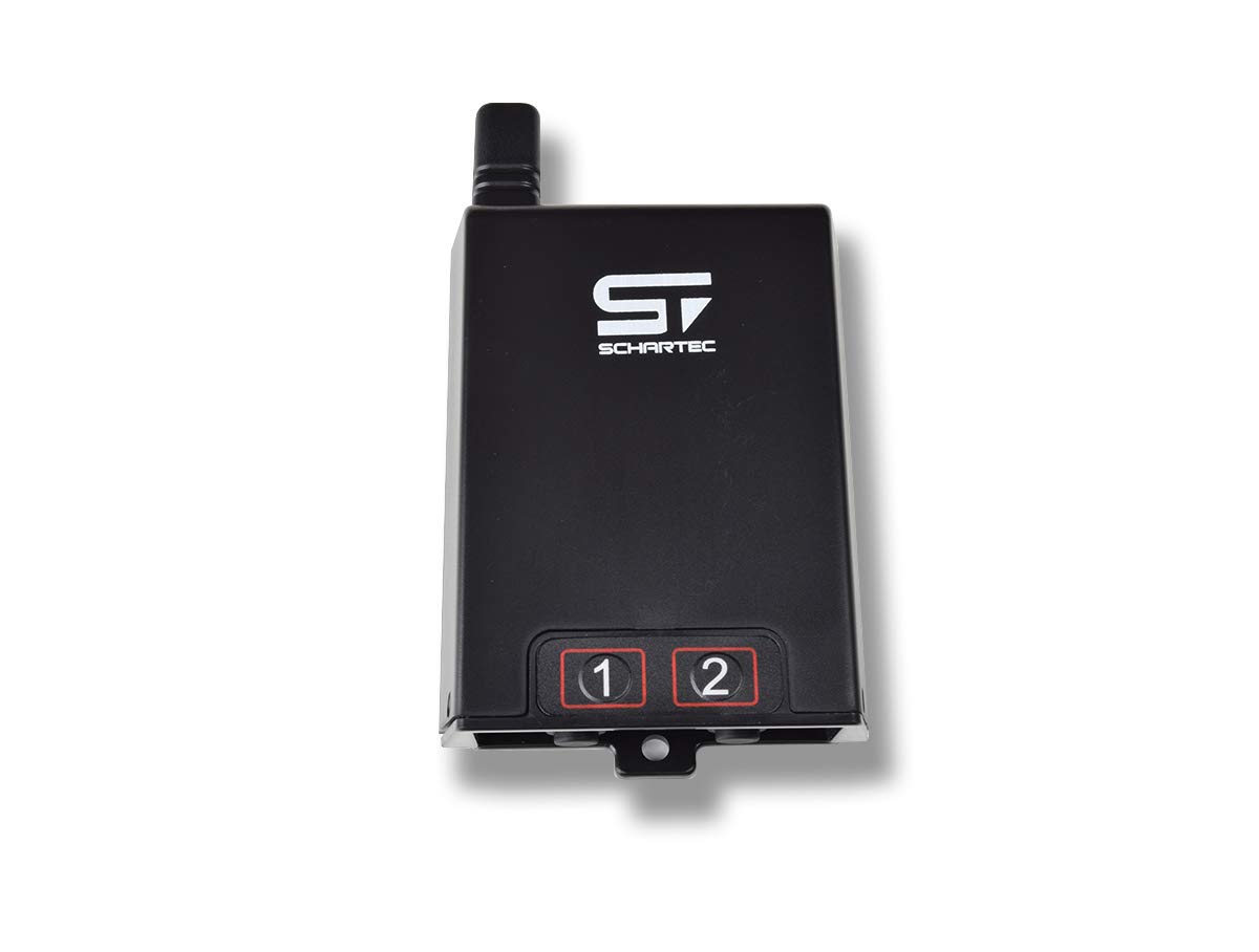 SCHARTEC® Lot de 5 récepteurs radio universels 230 V avec télécommande - 433 MHz - Avec émetteur manuel