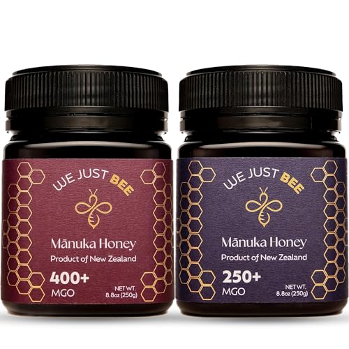 We Just Bee Raw Manuka Honey Bundle MGO 400+ & 250+