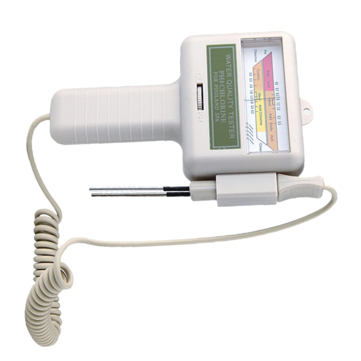 Testeur de L'eau de Piscine Pc101 Blanc Abs Alliage