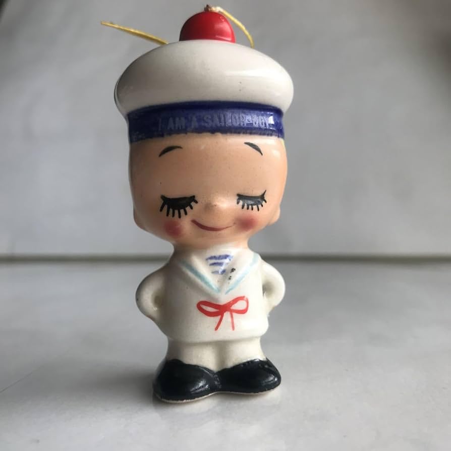 人形 衛兵 陶器 ルネ オブジェ 置物 インテリア 工芸品 美術品 A1092 Amazon.co.jp: 内藤ルネ RUNE 水兵さん陶器人形 ファンシー