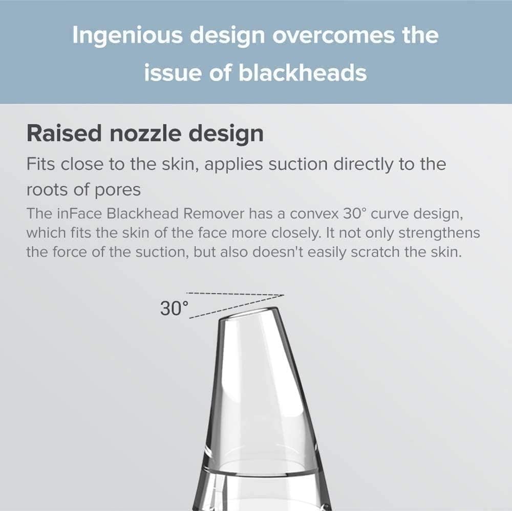 Blackheads Remover Vacuum Strong Suction Removing Black Heads USB Rechargeable Blackhead Removal Pimple for Women & Men