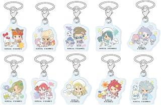Inazuma Eleven x Sanrio Characters 01 (Collaboration Illustration), Mejirushi Charm, Complete Set, Box of 10