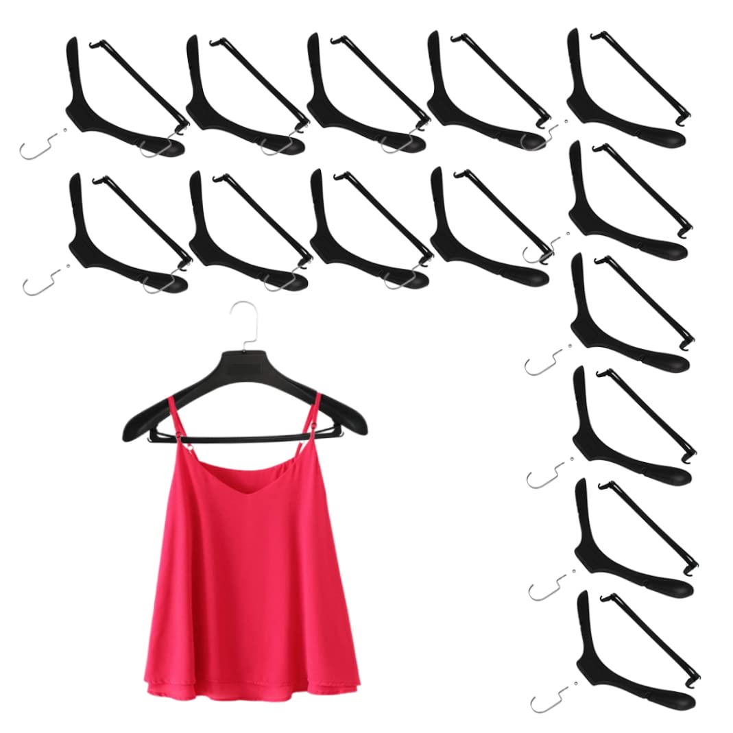 Cintres en plastique larges : lot de 15 pour vestes et manteaux impeccables