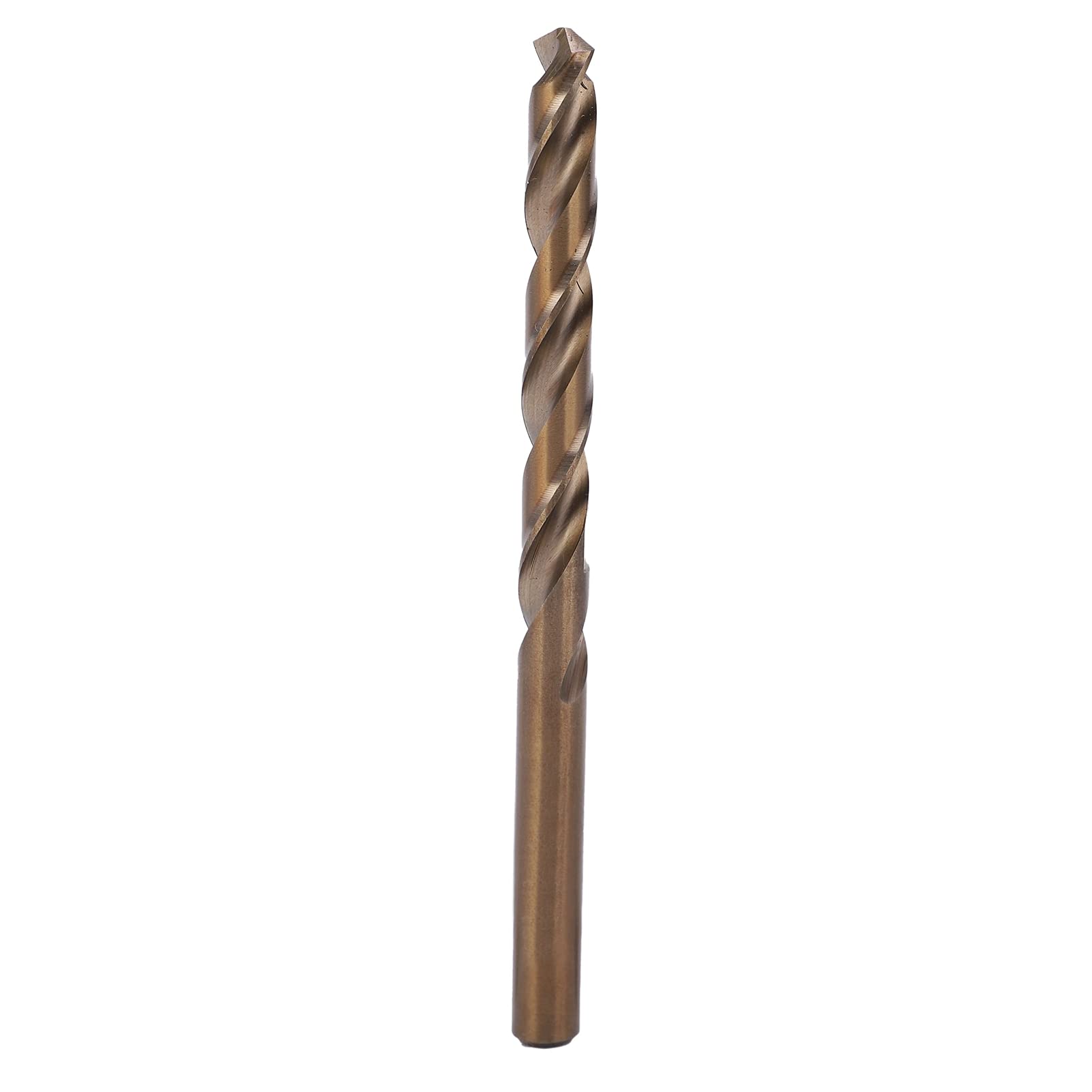 SIXRUN Set di Punte Elicoidali HSS 10 Punte a Codolo Cilindrico da 7 Mm a 9,5 Mm Placcate Ti per Trapani a Mano e da Banco Foratura in Acciaio Inossidabile Rame Ferro Alluminio (8,0)