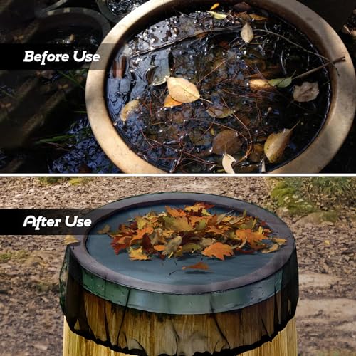 Regentonnennetz Abdeckung Mit Kordelzug | Schutz Vor Blättern & Insekten | 100-160 Cm Für Gartenfässer