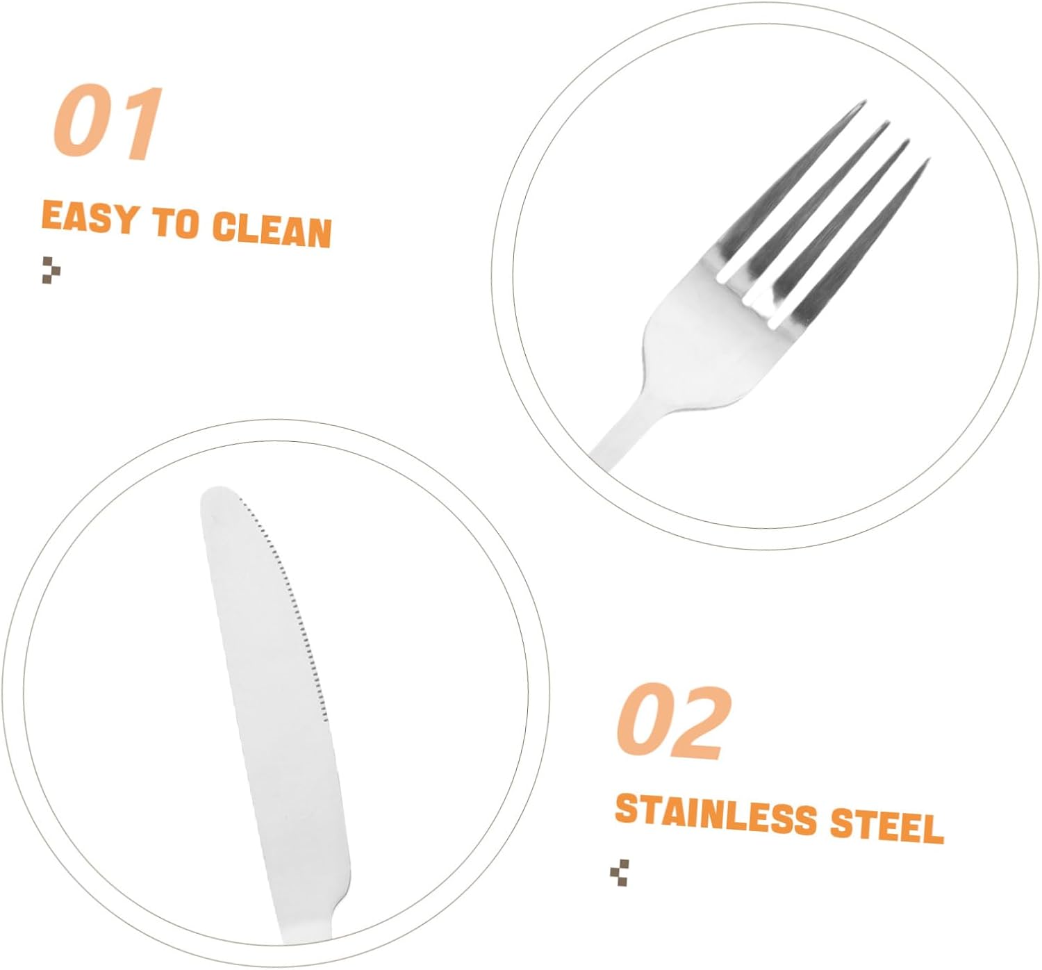 20pcs Stainless Steel Utensils Modern Silverware for Kitchen Restaurant and Dinner Parties Elegant Forks Spoons Knives for Family Gatherings and Special Occasions