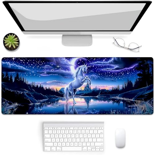 Tapis de souris de jeu licorne, une idée cadeau décoration ordinateur