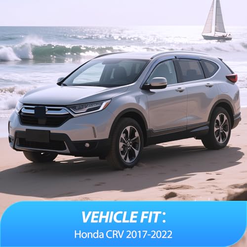 Image of Nilight Tape-On Window Visors for Honda CR-V 2017-2022, 4PCS