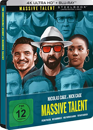 Massive Talent – 4K Steelbook (UHD + Blu-ray Disc)