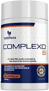Complexo B (B1, B2, B3, B5, B6, B7, B9, B12) 60 Caps Tuttiflora