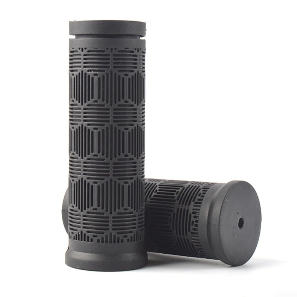 2Pcs Twisted Bike Handlebar Grips For Mountain Bike Shifters Fit Many Standard Bikes(90mm+75mm)