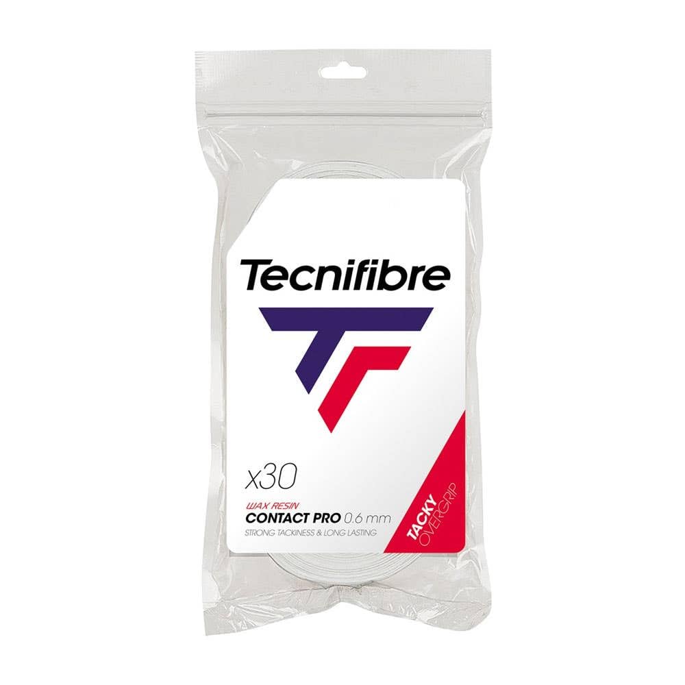 テクニファイバー Tecnifibre テニスグリップテープ コンタクトプロ 30本入 CONTACT PRO WHT 30P TFAA027