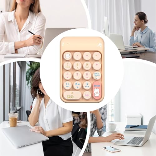 Teclado digital externo inalámbrico para introducir datos en portátil 4