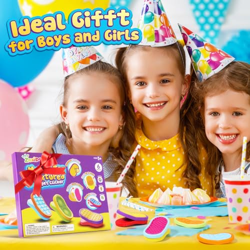 Fidget Toys Magnetic Slider for Kids: 6 Pack 3D Printed Textured Sensory Toys for Autism ADHD- Fun Fidget Toys for Students Classroom - Anxiety Relief Adult Office Travel Must Haves - Image 7