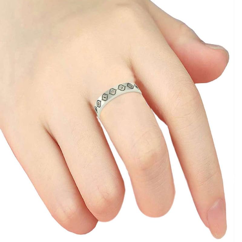 Image of DISHIS 14K /18K White Gold Ring for Women