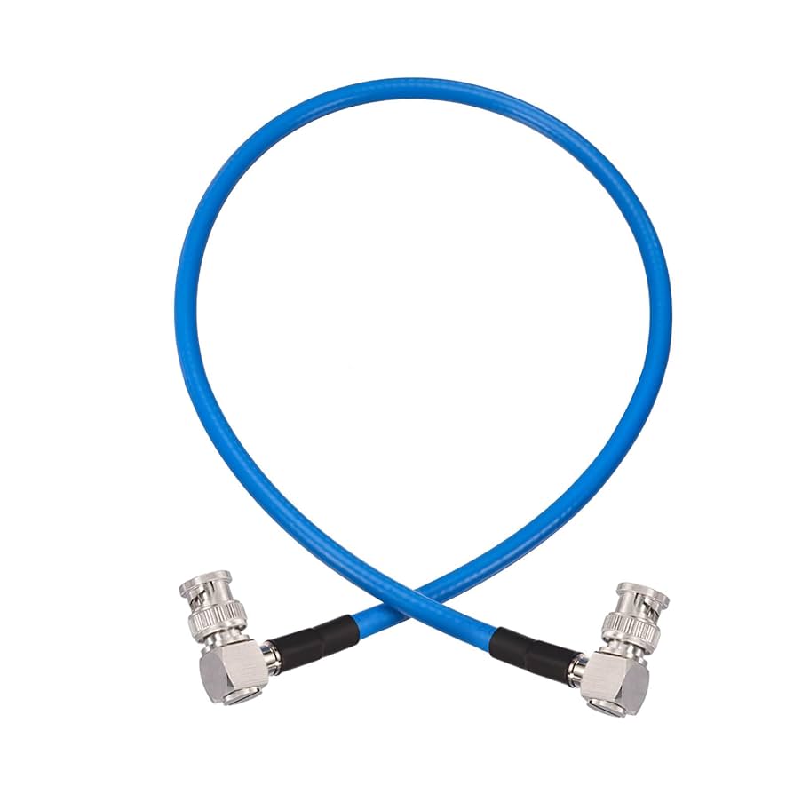 BELDEN 1694A SDI 同軸デジタルケーブル 200m ドラム巻き Amazon.com: Belden 1694A 2ft Blue Right Angle to Right Angle