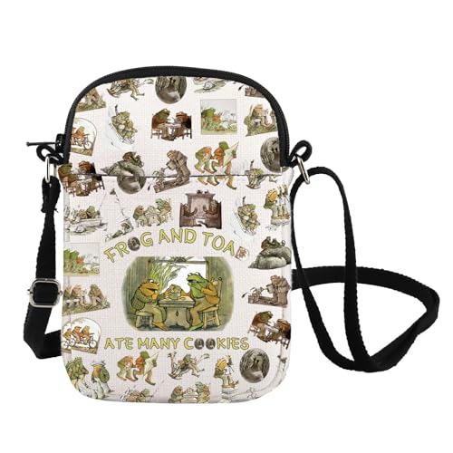 FOTAP Frog Novel Merchandise Toad Crossbody Bag Frog Fans Gift Toad Character Shoulder Bag