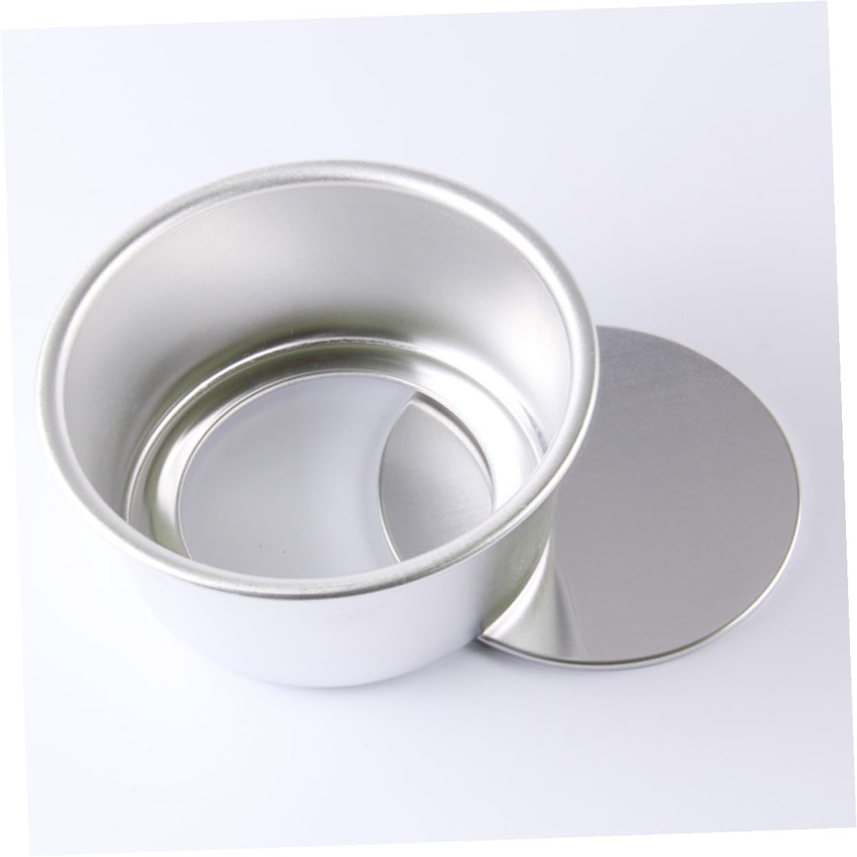 Homoyoyo 4 piezas Molde para Tartas Redondo Antiadherente con Base Desmontable Molde Bizcocho para Hornear Postres