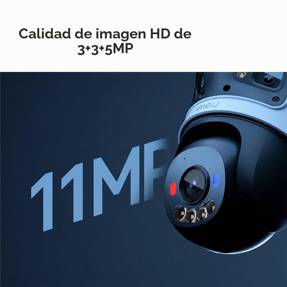 Imou Cruiser Triple 11mp (3mp+3mp+5mp) IP-Sicherheitskamera Outdoor Turret (ipC-S7uP-11m0wed)